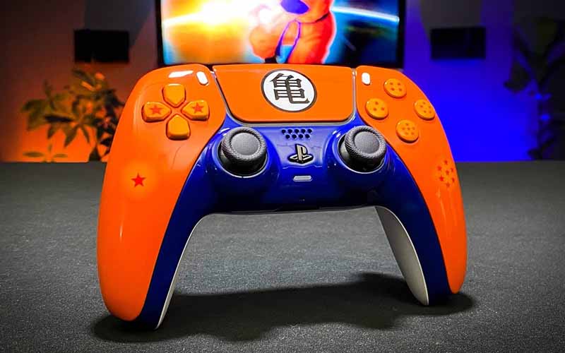 PlayStation 5 Controller Pays Tribute To Dragon Ball Z's Goku