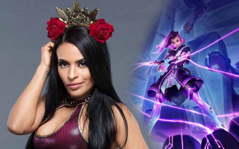 Zelina Vega Overwatch Sombra