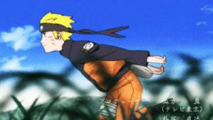 Naruto-Running Anime Kid