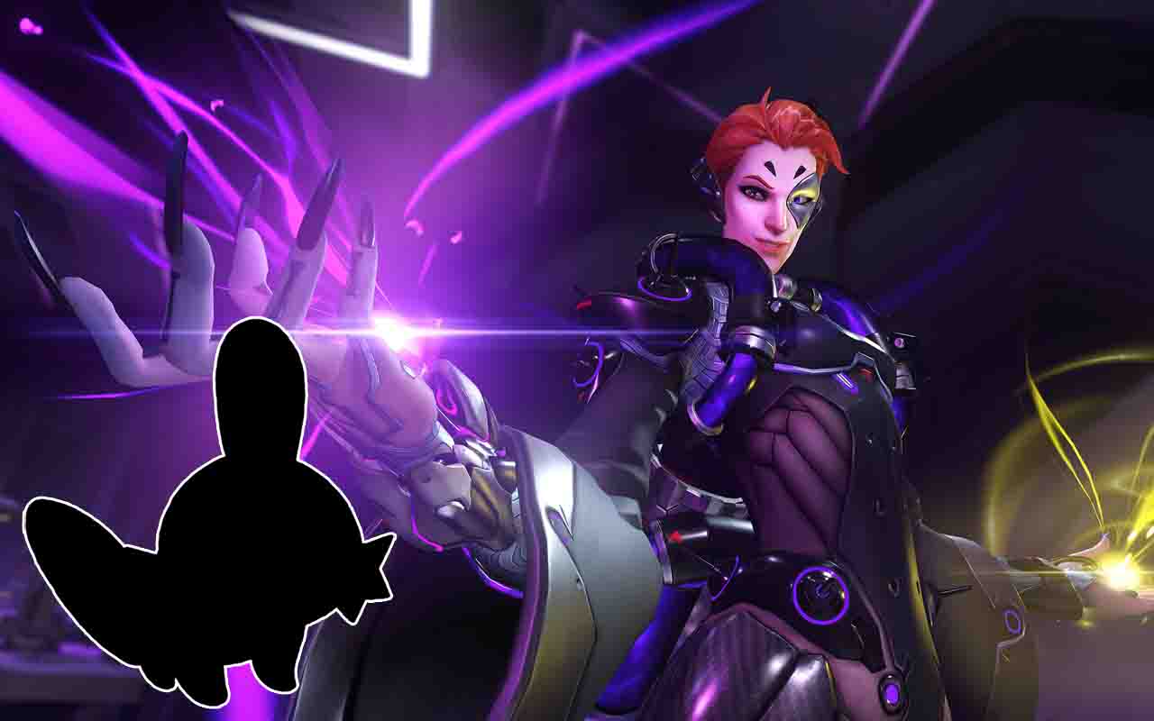 Moira Overwatch Mudkip skin