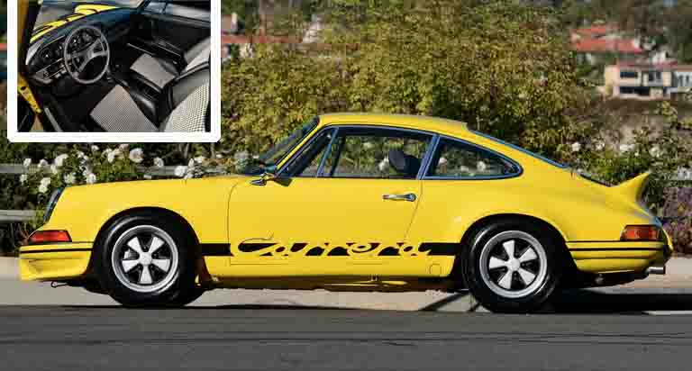 Paul Walker 1973 Porsche 911 Carrera auction