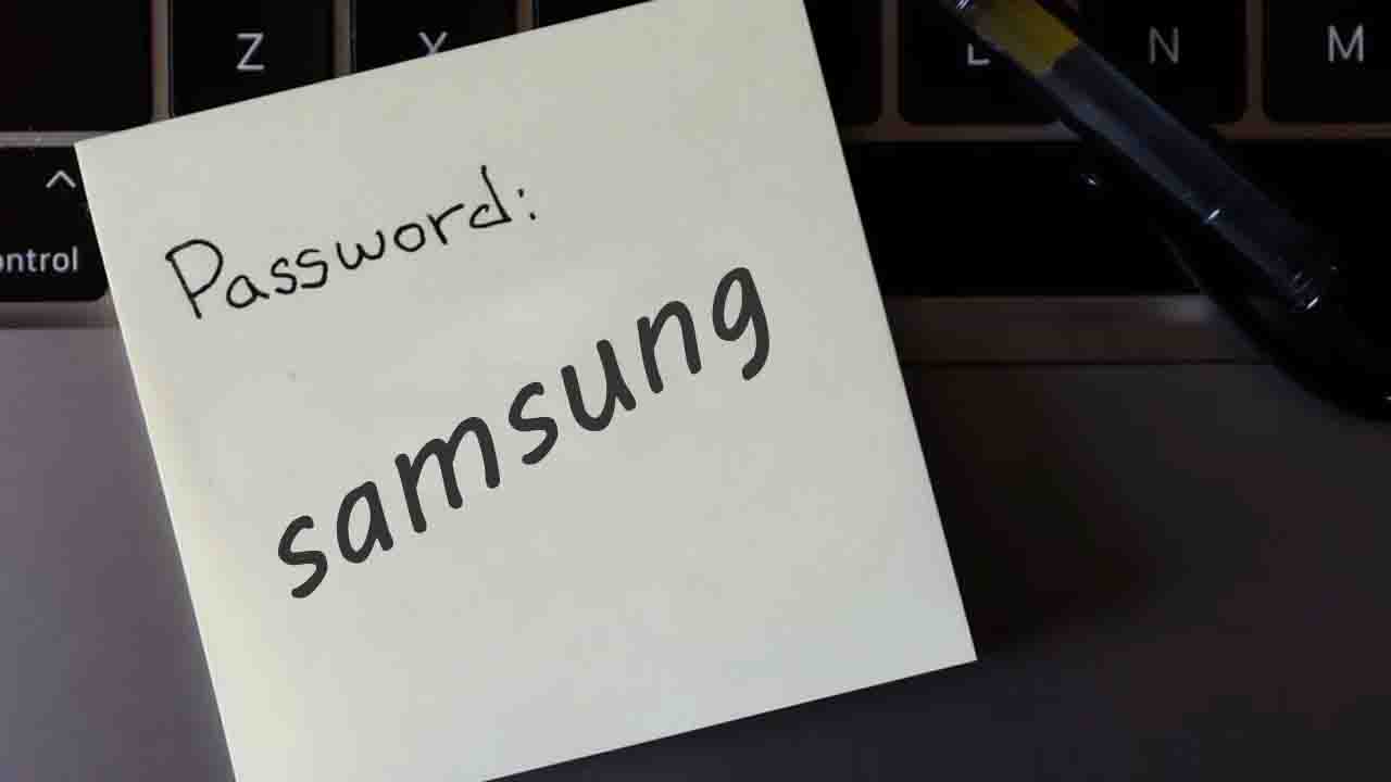 Samsung password common